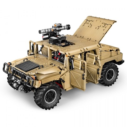 Klocki techniczne CaDA 3935 el. Humvee pojazd wojskowy 1:8 dla dzieci 8+ Klocki techniczne CaDA 3935 el. Humvee pojazd wojskowy 1:8 dla dzieci 8+