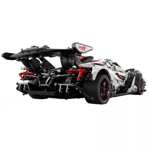 Klocki techniczne CaDA 4449 el. Zdalnie sterowany V12 Hypercar samochód sportowy Master