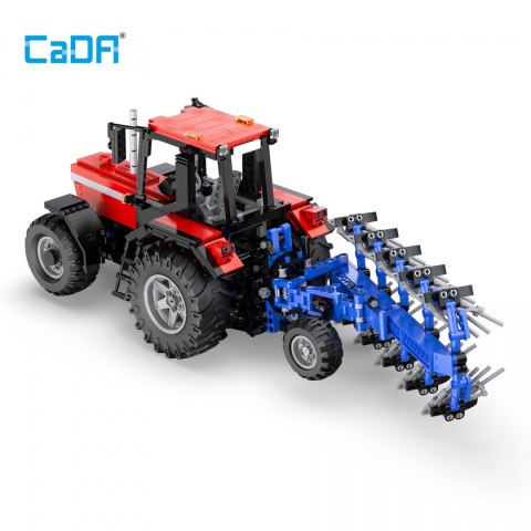 Klocki techniczne CaDA Master 1675 el. Zdalnie sterowany Traktor z pługiem Eric Trax Klocki techniczne CaDA Master 1675 el. Zdalnie sterowany Traktor z pługiem Eric Trax