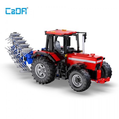 Klocki techniczne CaDA Master 1675 el. Zdalnie sterowany Traktor z pługiem Eric Trax Klocki techniczne CaDA Master 1675 el. Zdalnie sterowany Traktor z pługiem Eric Trax
