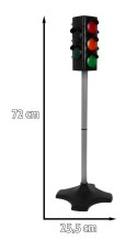 Interaktywny sygnalizator świetlny Ramiz 72 x 25,5 cm