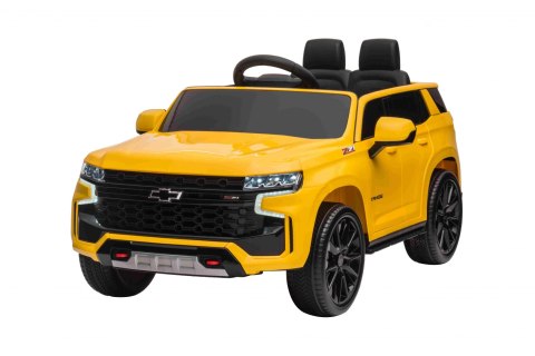 Chevrolet Tahoe - SUV - Elektryczne Autko dla dzieci Żółte + Pilot