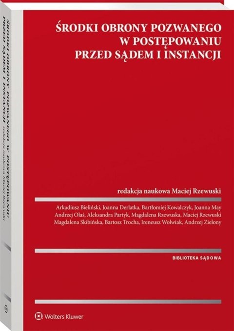 Środki obrony pozwanego w postępowaniu przed sądem