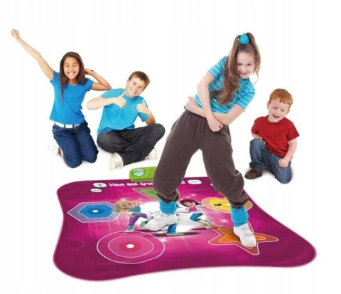 Mata taneczna "Move and Groove" dla dzieci 3+ Gra zręcznościowa + Dźwięki Światła Mata taneczna "Move and Groove" dla dzieci 3+ Gra zręcznościowa + Dźwięki Światła