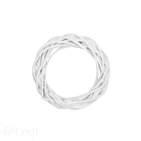 Wianek wiklinowy DPCRAFT 15cm - biały Wianek wiklinowy DPCRAFT 15cm - biały