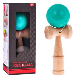 Zręcznościowa gra Kendama dla dzieci 3+ i dorosłych Drewniana zabawka + Zielona kulka