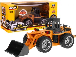 Spychacz Buldożer R/C 2,4G Metalowa Łyżka 1:18