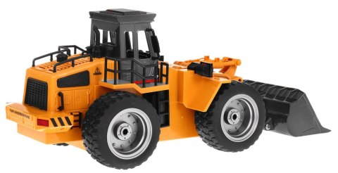 Spychacz Buldożer R/C 2,4G Metalowa Łyżka 1:18 Spychacz Buldożer R/C 2,4G Metalowa Łyżka 1:18