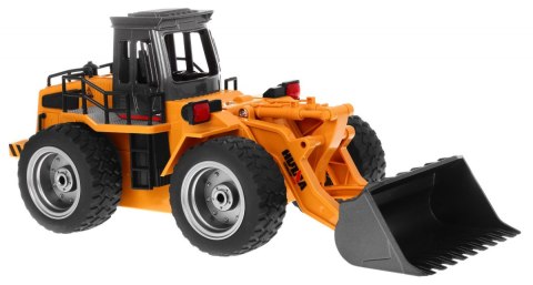 Spychacz Buldożer R/C 2,4G Metalowa Łyżka 1:18 Spychacz Buldożer R/C 2,4G Metalowa Łyżka 1:18