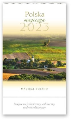 Kalendarz 2023 Ścienny Polska magiczna