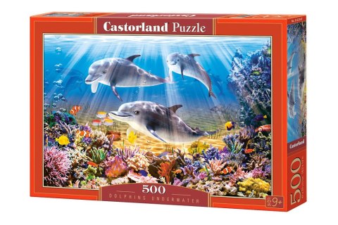Puzzle 500 el. Dolphins Underwater Puzzle 500 el. Dolphins Underwater