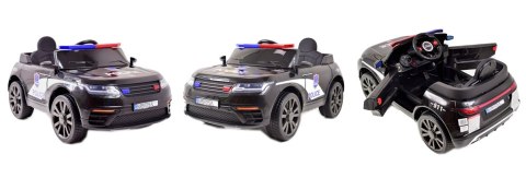 Auto na akumulator policja, koguty, dźwięki, pilot/BLT-201