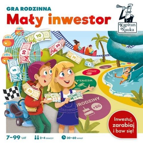 Planszowa gra edukacyjna "Mały inwestor" nauka przedsiębiorczości dla dzieci 7+ Planszowa gra edukacyjna "Mały inwestor" nauka przedsiębiorczości dla dzieci 7+