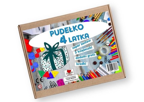 Pudełko 4 latka. Zestaw edukacyjny Pudełko 4 latka. Zestaw edukacyjny