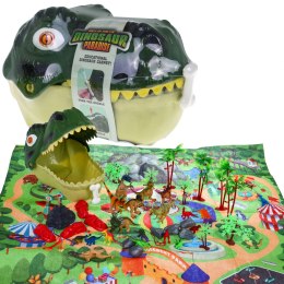 "Świat dinozaurów" zestaw figurek i mata krajobrazowa