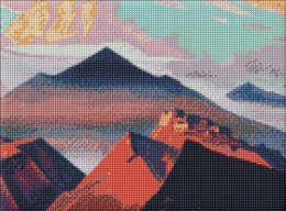 Diamentowa mozaika - Himalaje 30x40cm