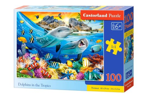 Puzzle 100 el. Dolphins in the Tropics Puzzle 100 el. Dolphins in the Tropics