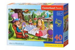 Puzzle 40 el. MAXI Alice in Wonderland