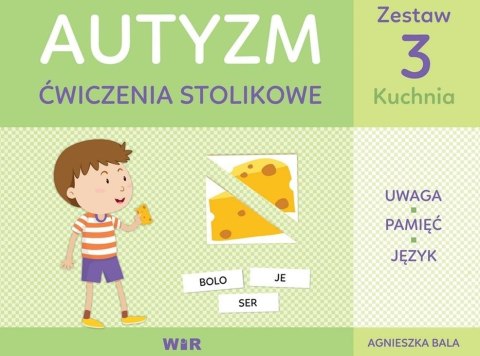 Autyzm ćwiczenia stolikowe. Zestaw kuchnia