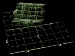 Akrylowa plansza modularna suchościeralna
