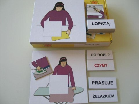 Zestaw dydaktyczny. Co robi? Czym? Zestaw dydaktyczny. Co robi? Czym?