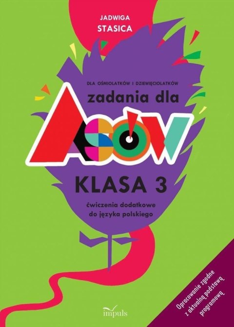 Zadania dla asów. Klasa 3 Język polski w.2 Zadania dla asów. Klasa 3 Język polski w.2