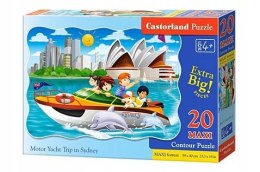 Puzzle 20elementów MAXI Motor Yacht Trip in Sydney