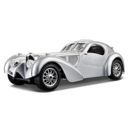 Bugatti Atlantic 1936 1:24 srebrny BBURAGO