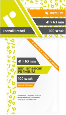 Koszulki Mini American Premium 41x63 (100szt)REBEL