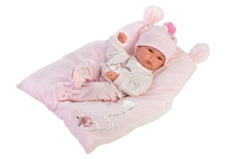 Lalka 63556 bobas Bimba na różowej poduszce 35cm Lalka 63556 bobas Bimba na różowej poduszce 35cm