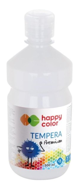 Farba tempera Premium 500ml biała HAPPY COLOR