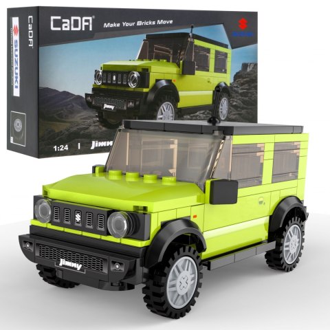 Klocki techniczne CaDA 192 el. Auto terenowe Suzuki Jimny 1:24 dla dzieci 8+ Klocki techniczne CaDA 192 el. Auto terenowe Suzuki Jimny 1:24 dla dzieci 8+