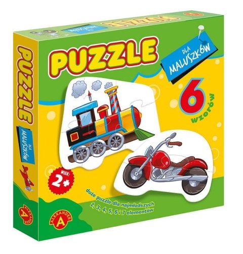 Puzzle dla maluszków Lokomotywa ALEX Puzzle dla maluszków Lokomotywa ALEX