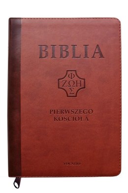 Biblia pierwszego Kościoła kasztanowa paginatory