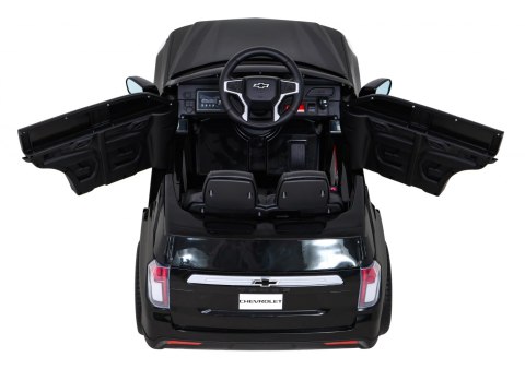 Chevrolet Tahoe Elektryczne Autko dla dzieci Czarny + Pilot + EVA + Radio MP3 + LED Chevrolet Tahoe Elektryczne Autko dla dzieci Czarny + Pilot + EVA + Radio MP3 + LED