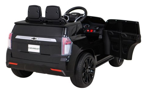 Chevrolet Tahoe Elektryczne Autko dla dzieci Czarny + Pilot + EVA + Radio MP3 + LED Chevrolet Tahoe Elektryczne Autko dla dzieci Czarny + Pilot + EVA + Radio MP3 + LED