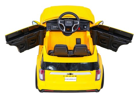 Chevrolet Tahoe - SUV - Elektryczne Autko dla dzieci Żółte + Pilot