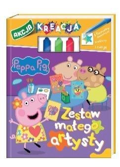 Świnka Peppa. Akcja Kreacja. Zestaw małego artysty Świnka Peppa. Akcja Kreacja. Zestaw małego artysty