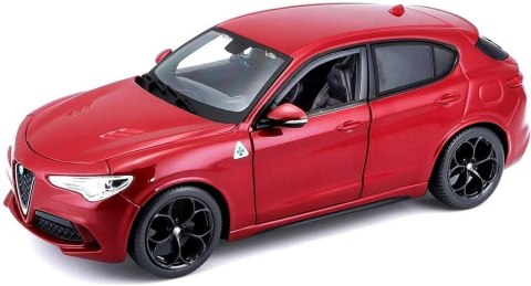 Alfa Romeo Stelvio Red 1:24 BBURAGO Alfa Romeo Stelvio Red 1:24 BBURAGO