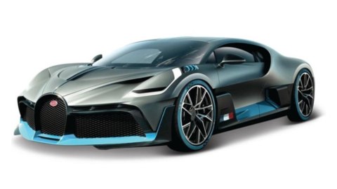 Bugatti Divo Flat Dark Grey 1:18 BBURAGO Bugatti Divo Flat Dark Grey 1:18 BBURAGO