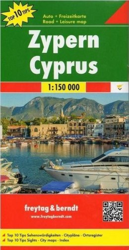 Mapa samochodowa - Cypr 1:150 000