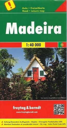 Mapa samochodowa - Madera 1:40 000