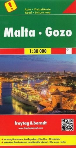 Mapa samochodowa - Malta Gozo 1:30 000