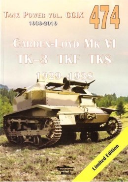 Carden-Loyd Mk VI TK-3 TKF TKS 1929-1938 vol. 474