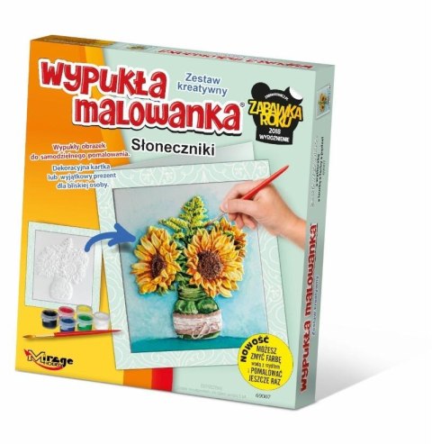 Wypukła Malowanka Kwiaty - Słoneczniki Wypukła Malowanka Kwiaty - Słoneczniki