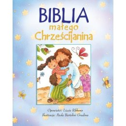 Biblia małego chrześcijanina niebieska w.2016