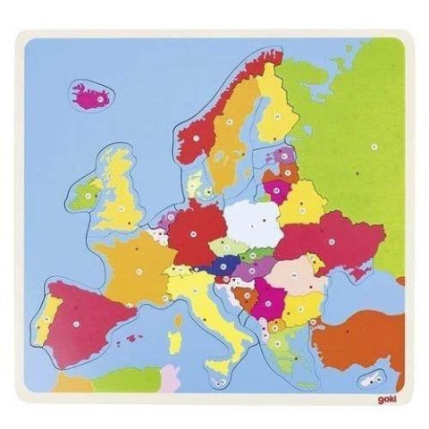 Układanka - Mapa Europy Układanka - Mapa Europy