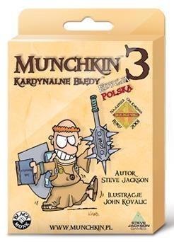 Munchkin 3 Kardynalne Błędy BLACK MONK Munchkin 3 Kardynalne Błędy BLACK MONK