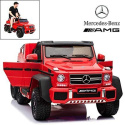 Pojazd Mercedes G63 6x6 Czerwony MP4