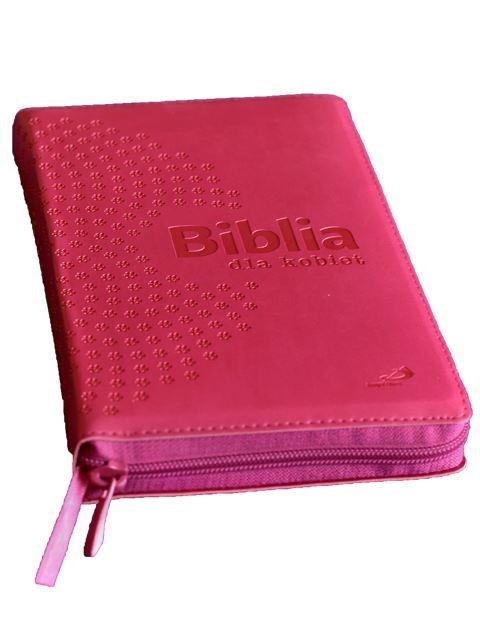 Biblia dla kobiet malinowa (etui z zamkiem) Biblia dla kobiet malinowa (etui z zamkiem)